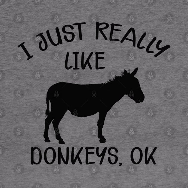 Donkey - I just really like donkeys, Ok by KC Happy Shop